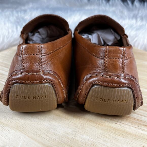 Cole Haan Wyatt Driver Moccasin Shoes Mens Size 7M Horse Bit Brown Equestrian main image 10